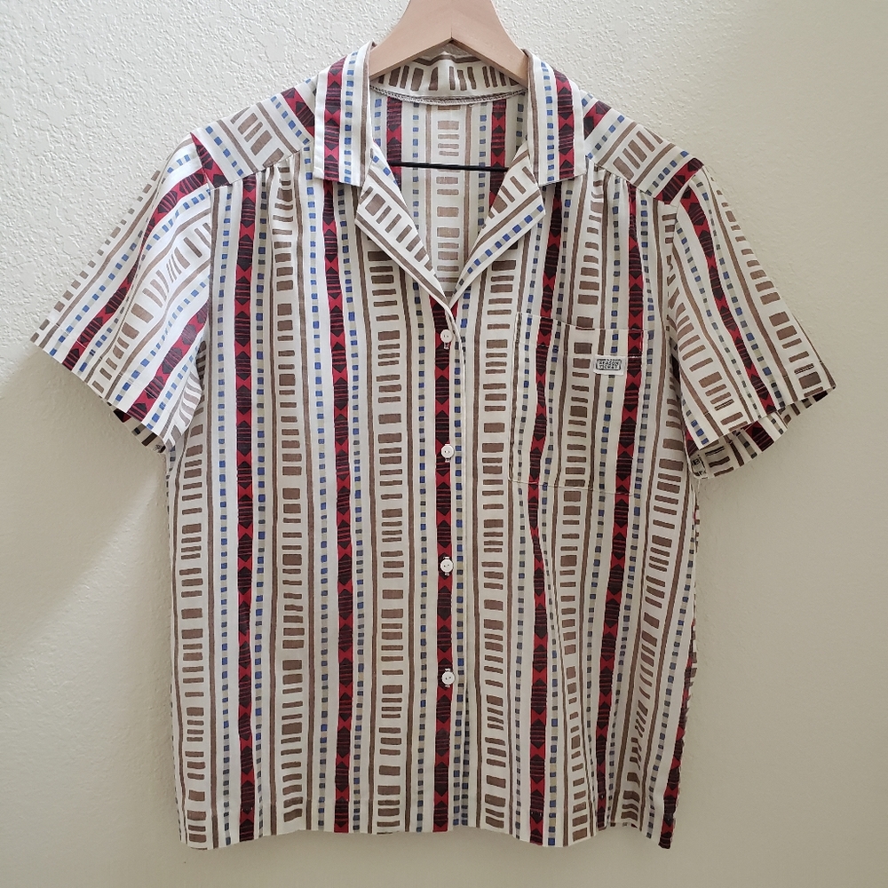 VINTAGE The Season Ticket Button Down Shirt